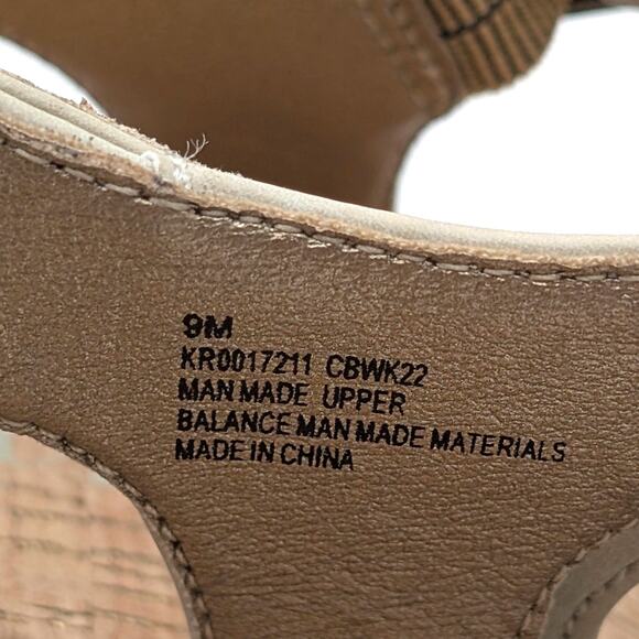 Korks by Kork Ease Dawson Wedge Sandals Women's Off White Size US9M EU39.5 - Picture 7 of 11